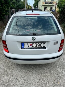 ŠKODA FABIA COMBI 1.2htp benzin LEN 70 000KM✅rok:2007,šíber - 5