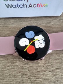Hodinky Samsung Galaxy Watch Active ružovo-zlatá - 5