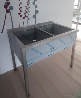 Drez / jednodrez / dvojdrez / výlevka / gastro nerez - 5