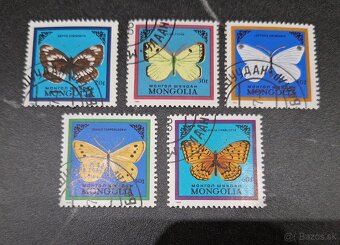 Poštové známky série - 5