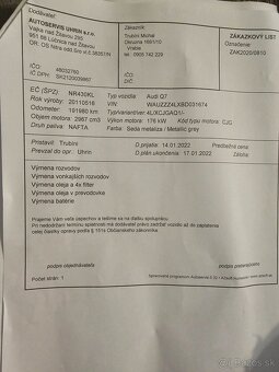 AUDI Q7 3.0 176KW - 5