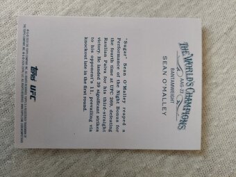UFC TOPPS CHROME 2024 - 5