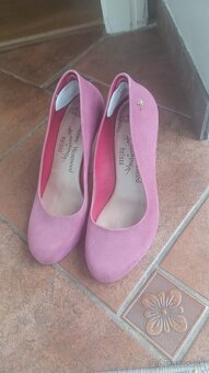 Originál Vivienne Westwood ružové lodičky - 5
