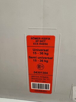 Autosedačka BRITAX RÖMER XP-SICT 15-36 kg - 5