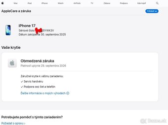 Apple iPhone 17 256GB Sage , nový nepoužitý - 5