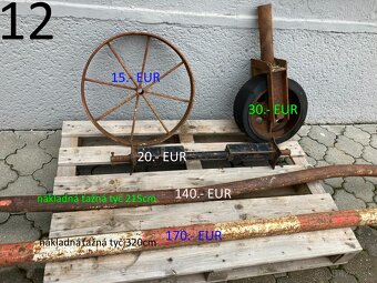 Svetlá a odrazové sklíčka na príves traktor vlečku - 5