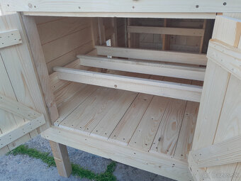 Predám drevený kurník, kurín - 5