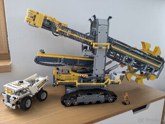 LEGO 42055 Bucket Weel Excavator-100%Komplet, výborný stav - 5