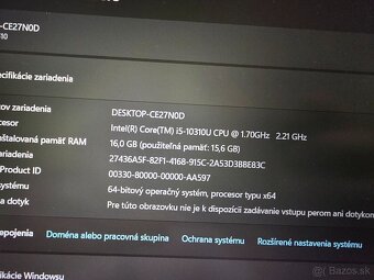 Dell Latitude 5510 s procesorom i5 10 generacie 16gb ram a 2 - 5