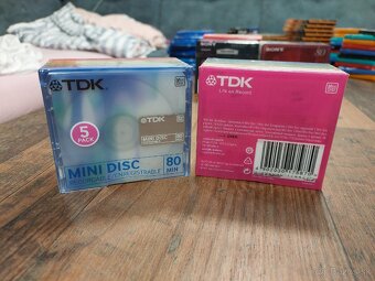 Minidisc 74/80min( nové zabalené) - 5