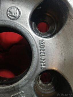 Predám hliníkové disky R16 - 5