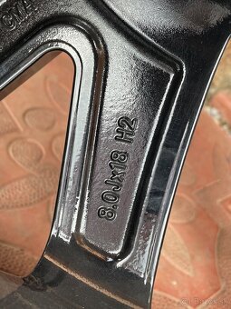 Na predaj hliníkové disky značky MSW 8x18 5x112 ET39 - 5