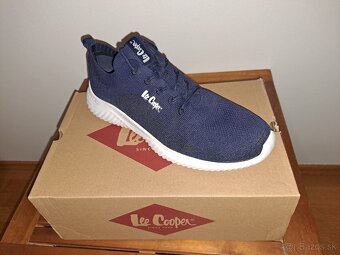 PÁNSKÉ BOTY LEE COOPER, TMAVĚ MODRÉ, VEL. 44 - 5