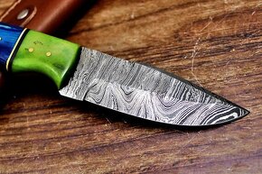 159/ Damaškový lovecky nôž - 5