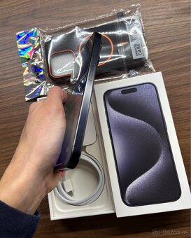 IPhone 15 Pro 128GB Blue Titanium - 5