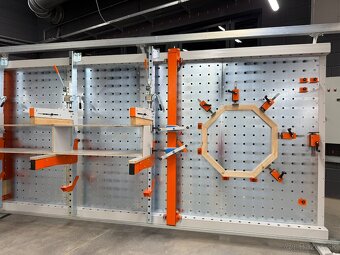 Rámový lis na drevo, hydraulický lis, korpusový lis - 5