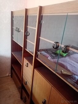 Retro nábytok obývacia stena - 5