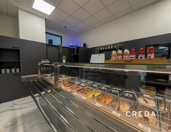 CREDA | odstúpenie komerčného priestoru, gastro prevádzka, N - 5