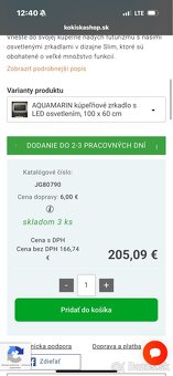 Predám úplne nové podsvietené zrkadlo - 5