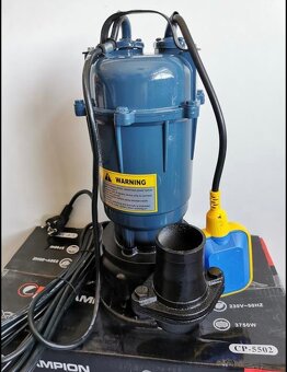 Čerpadlo ponorne do septika 3550w Nož + drvič - 5