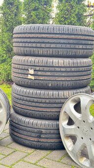 195/55 R15 Letné Nové + disky - 5