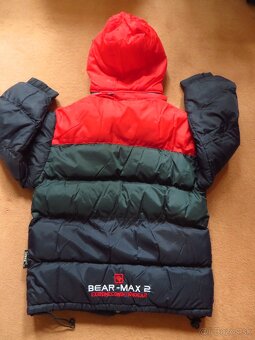 Zimná hrubá bunda na donosenie - veľ. 140/146 - 5