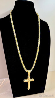 Zlata retiazka kralovsky vzor 14k 585/1000 105,33g - 5