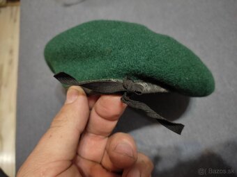 Čiapka francúzska cudzinecká legia strieborný odznak - 5