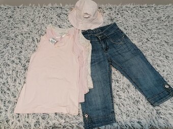 Oblečenie - balík E veľkosť 122 - 128 - 5