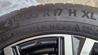 Sada 4 zimných zliatinových kolies 17tky - 5
