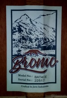 Predam el.ak. gitaru Bromo BAT4CE NAT. - 5