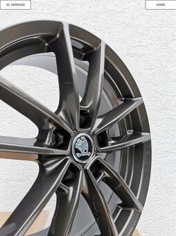 Nové Borbet Alu disky Skoda 7x17 ET40 5x112 R17 1204 - 5