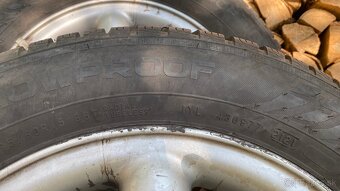 VOLVO V40/S40 15” 4ks orig. disk + zimné pneu - 5