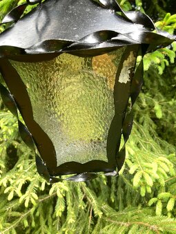 kovová lampa Hand made - 5