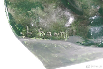 art deco skulptúra,L.Santi - 5