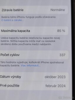 Iphone 15 Pro 256 GB black titanium - 5