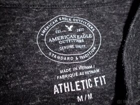 Holister+American Eagle 2ks pánske tričká M - 5