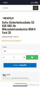 Bezpecnostna pracovna obuv Cofra S3 ESD SRC (47) - 5