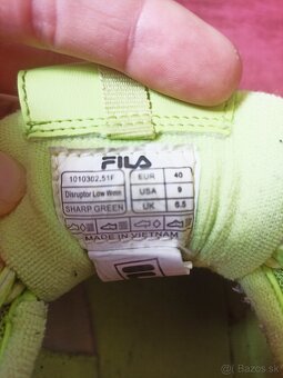 FILA DISRUPTOR LOW WMN- predám - 5
