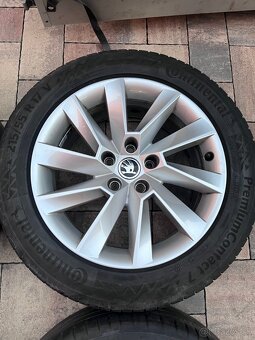 Original hliníkové disky Škoda R17,5x112 - 5