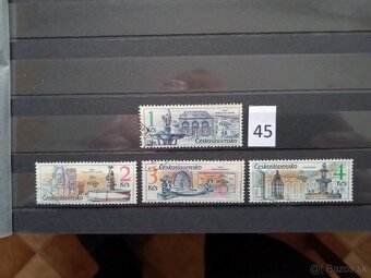 Poštové známky č.435 - ČESKOSLOVENSKO III - 18 sérií - 5