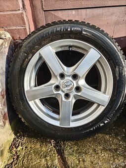 Enzo disky/elektróny R16 5x114.3 + zimné Michelin 205/55 R16 - 5