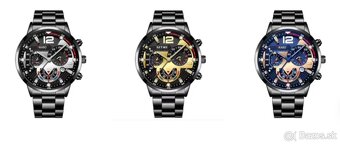 Pánske náramkové hodinky s veľkým ciferníkom - 5