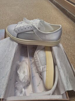 Svadobné tenisky veľ. 37,38 - 5