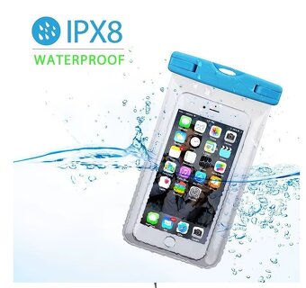 Vodeodolné púzdro pre mobil,novy - 5