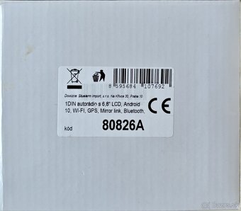 1 din Android 10 autorádio s RDS - 5