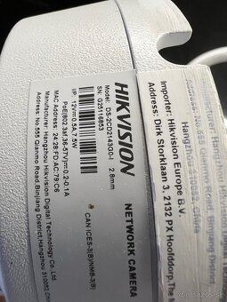 HIKVISION DS-2CD2143G2-IU(2.8mm) 4 Mpx dome IP kamera - 5