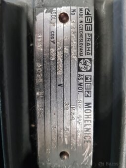 Predám nepoužitý pätkový el.motor 3kW 715ot - 5