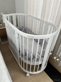 LevinFelin Detská rastúca postieľka SMART BED 9v1 biela - 5