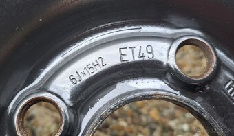2 PLECH. DISKY OPEL R15 4x100 - 5